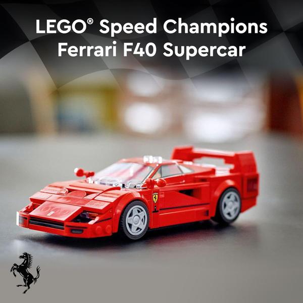 Lego Speed Champions Supercarro Ferrari F40 76934 Imagem de Lego Speed Champions Supercarro Ferrari F40 76934