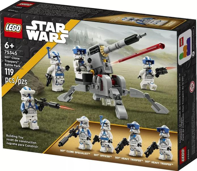 Imagem de Lego Star Wars 75345 Combate Soldados Clone 119 Peças 673419376891