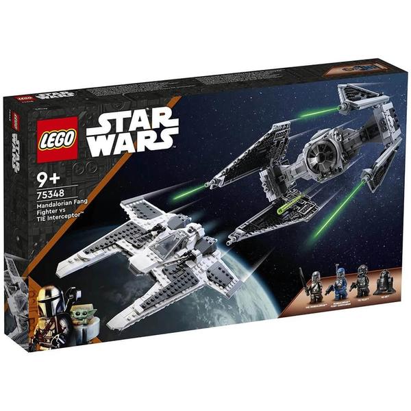 Imagem de Lego star wars 75348 fang fighter mandaloriano vs interceptador tie