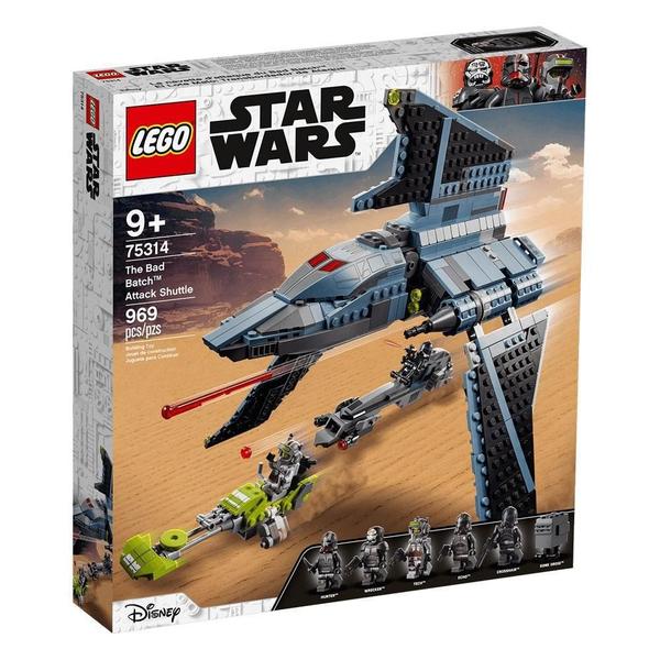 Imagem de Lego Star Wars A Nave De Ataque Bad Batch 75314 - 969 Peças