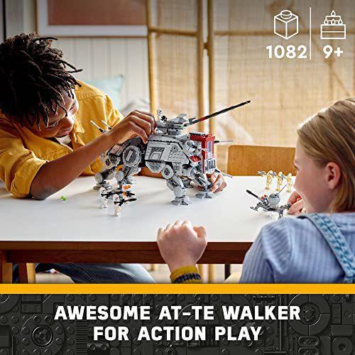 LEGO Star Wars at-TE Walker 75337 Conjunto de brinquedos de construção para crianças Imagem de LEGO Star Wars at-TE Walker 75337 Conjunto de brinquedos de construção para crianças