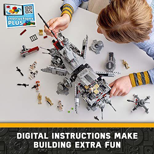 LEGO Star Wars at-TE Walker 75337 Conjunto de brinquedos de construção para crianças Imagem de LEGO Star Wars at-TE Walker 75337 Conjunto de brinquedos de construção para crianças