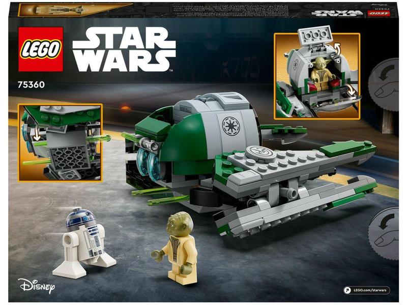 Imagem de LEGO Star Wars Caça Estelar Jedi do Yoda - 75360 253 Peças