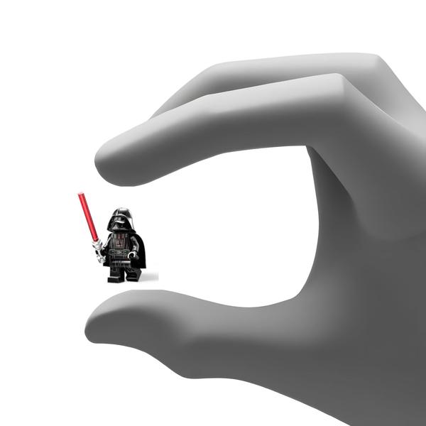 Imagem de LEGO Star Wars: Darth Vader Minifigura com sabre de luz e