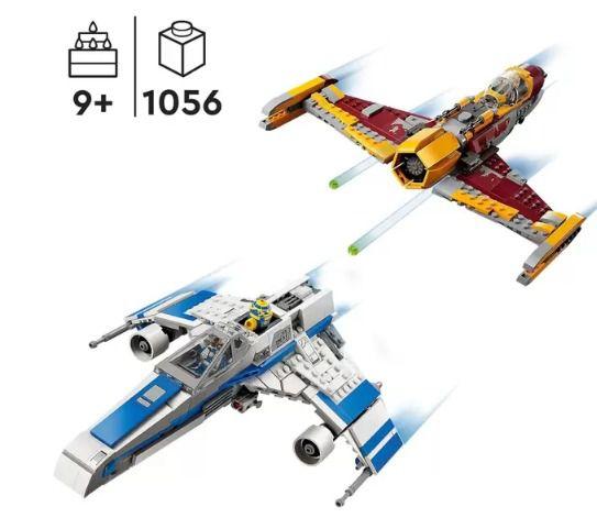 Imagem de LEGO Star Wars - E-Wing da Nova República vs. Caça Estelar de Shin Hati 75364