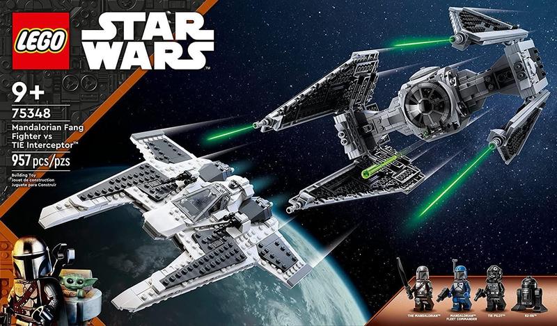 Imagem de Lego Star Wars Fang Fighter Mandaloriano Vs. Interceptador