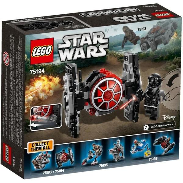 Lego star wars first order tie fighter microfighter (75194) Imagem de Lego star wars first order tie fighter microfighter (75194)