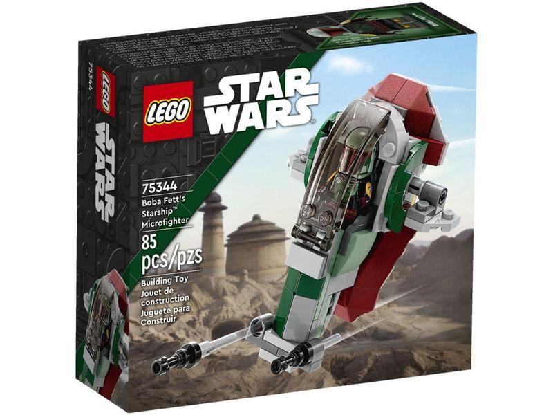 Imagem de LEGO Star Wars Nave Estelar de Boba Fett 85 Peças - 75344