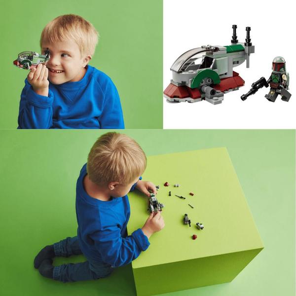 LEGO Star Wars Nave Estelar Microfighter 85 Peças 6+ 75344 Imagem de LEGO Star Wars Nave Estelar Microfighter 85 Peças 6+ 75344