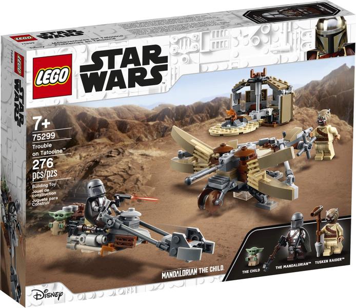 Imagem de LEGO Star Wars: O Problema Mandaloriano em Tatooine 75299 Incrível Brinquedo Building Kit para Crianças Com A Criança, Nova 2021 (277 Peças)