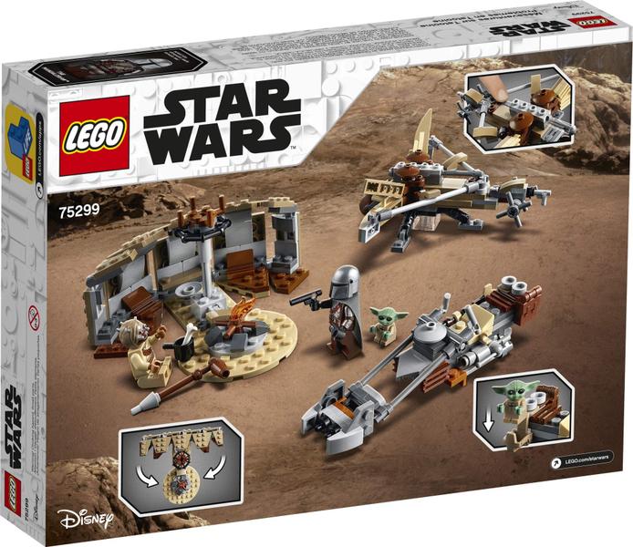 Imagem de LEGO Star Wars: O Problema Mandaloriano em Tatooine 75299 Incrível Brinquedo Building Kit para Crianças Com A Criança, Nova 2021 (277 Peças)