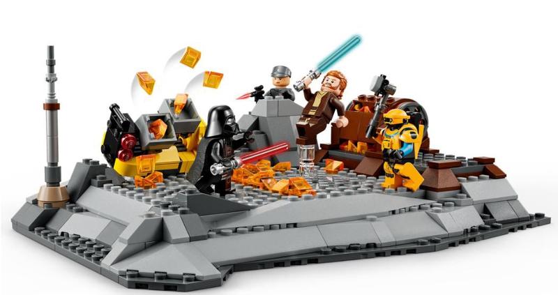 Imagem de Lego Star Wars - Obi-Wan Kenobi contra Darth Vader - 75334