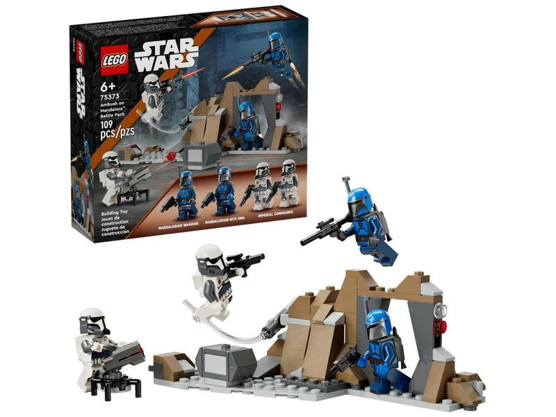 Imagem de LEGO Star Wars Pack de Combate da Emboscada em  - Mandalore 75373 109 Peças