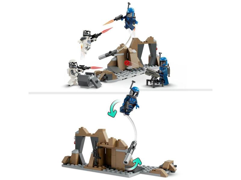 Imagem de LEGO Star Wars Pack de Combate da Emboscada em  - Mandalore 75373 109 Peças