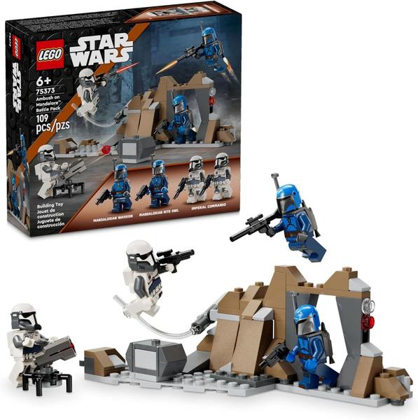 LEGO Star Wars Pack de Combate da Emboscada em Mandalore 75373 Imagem de LEGO Star Wars Pack de Combate da Emboscada em Mandalore 75373