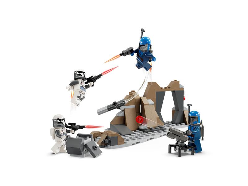 Imagem de Lego star wars pacote de batalha emboscada ao mandaloriano 75373