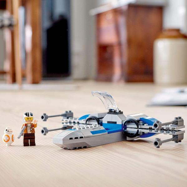 Imagem de LEGO Star Wars Resistance X-Wing 75297 Kit de construção Incrível Starfighter Building Toy for Kids Aged 4 and Up, Featuring Poe Dameron e BB-8 Nova 2021 (60 peças)