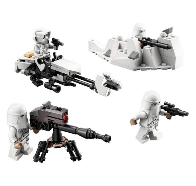 Imagem de Lego star wars snowtrooper battle pack 105 peças (75320)