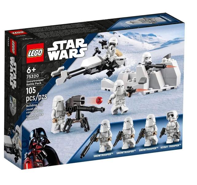 Imagem de Lego star wars snowtrooper battle pack 105 peças (75320)