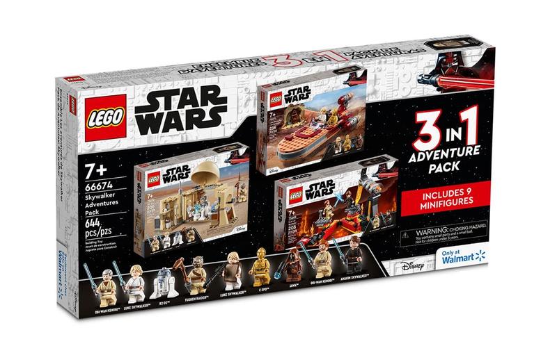 LEGO Star Wars TM Skywalker Pacote de Aventuras 66674 Imagem de LEGO Star Wars TM Skywalker Pacote de Aventuras 66674