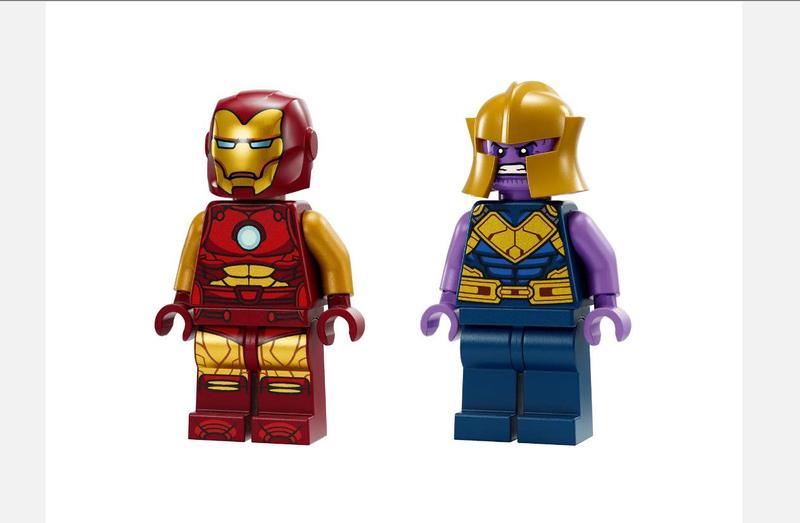 Imagem de Lego Super Heroes Caça-Hulk do Homem de Ferro vsThanos 76263