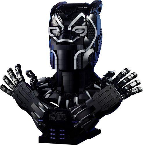Lego Super Heroes Marvel Busto Pantera Negra 76215 Imagem de Lego Super Heroes Marvel Busto Pantera Negra 76215