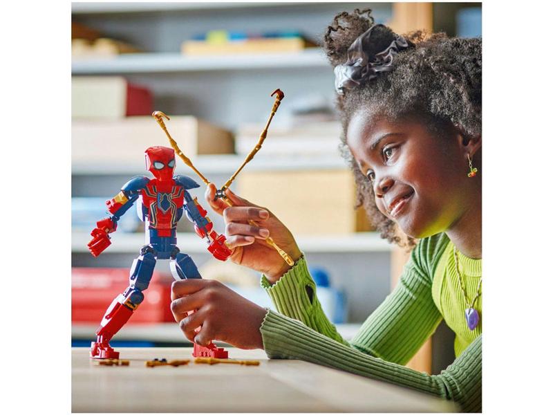 Imagem de LEGO Super Heroes Marvel Figura de Construção do - Homem-Aranha de Ferro 76298 303 Peças