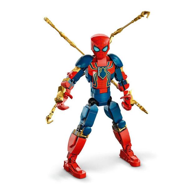 Imagem de Lego super heroes marvel - figura de construção do homem-aranha de ferro - 76298