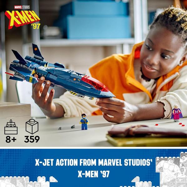 Lego Super Heroes Marvel X-Jet dos X-Men 76281 Imagem de Lego Super Heroes Marvel X-Jet dos X-Men 76281
