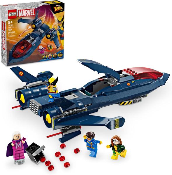 Lego Super Heroes Marvel X-Jet dos X-Men 76281 Imagem de Lego Super Heroes Marvel X-Jet dos X-Men 76281