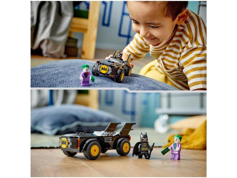 LEGO Super Heroes Perseguição de Batmóvel: Batman - vs Coringa 76264 54 Peças Imagem de LEGO Super Heroes Perseguição de Batmóvel: Batman - vs Coringa 76264 54 Peças