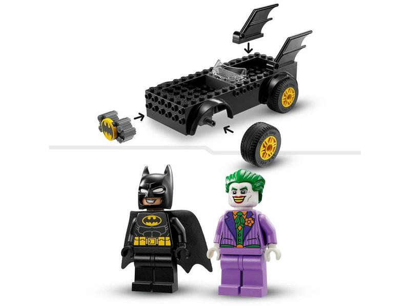 LEGO Super Heroes Perseguição de Batmóvel: Batman - vs Coringa 76264 54 Peças Imagem de LEGO Super Heroes Perseguição de Batmóvel: Batman - vs Coringa 76264 54 Peças