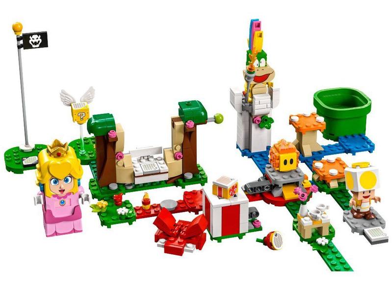 LEGO Super Mario Aventuras com a Peach 354 Peças - Blocos de