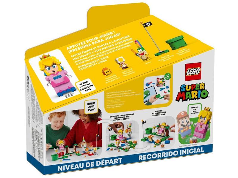 LEGO Super Mario Aventuras com a Peach 354 Peças - Blocos de