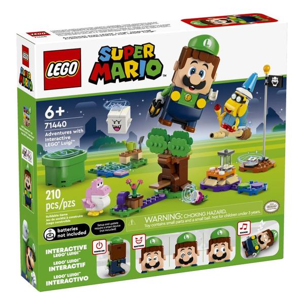 LEGO Super Mario - Aventuras com Luigi interativo - 210 Peças - 71440 Imagem de LEGO Super Mario - Aventuras com Luigi interativo - 210 Peças - 71440