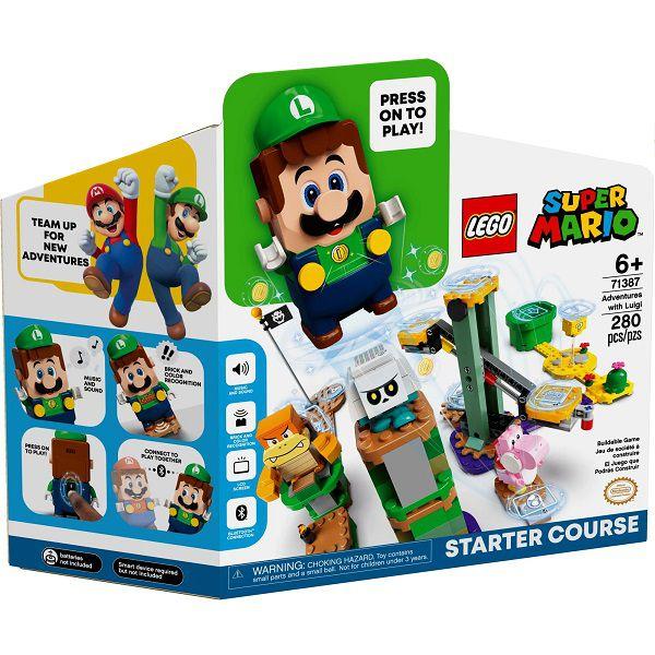 Imagem de Lego Super Mario Aventuras com Luigi Pacote Inicial 71387