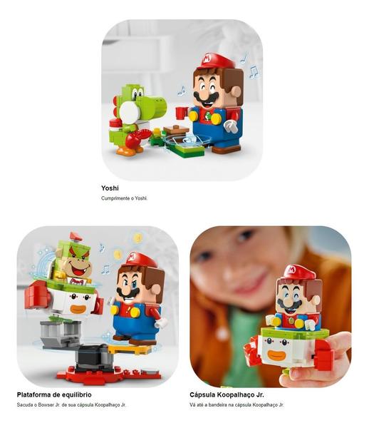 Imagem de Lego Super Mario Aventuras Mario Interativo 218 Peças 71439