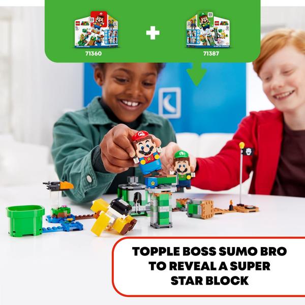 Imagem de LEGO Super Mario Boss Sumo Bro Derrubar Torre Conjunto de Expansão 71388 Kit de Construção Brinquedo Colecionável para Crianças Nova 2021 (231 Peças)