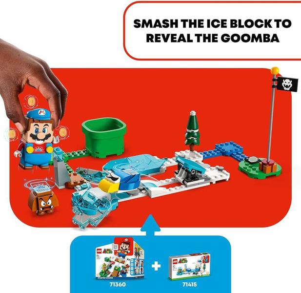 Imagem de Lego Super Mario Expansão Mario De Gelo Mundo Gelado 71415