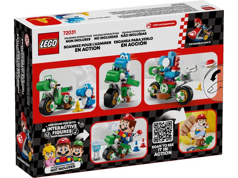 Imagem de Lego Super Mario Kart Moto Yoshi 133 Peças - 72031