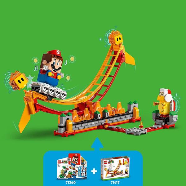 Imagem de Lego Super Mario Pacote Expansão Passeio Na Onda Lava 71416