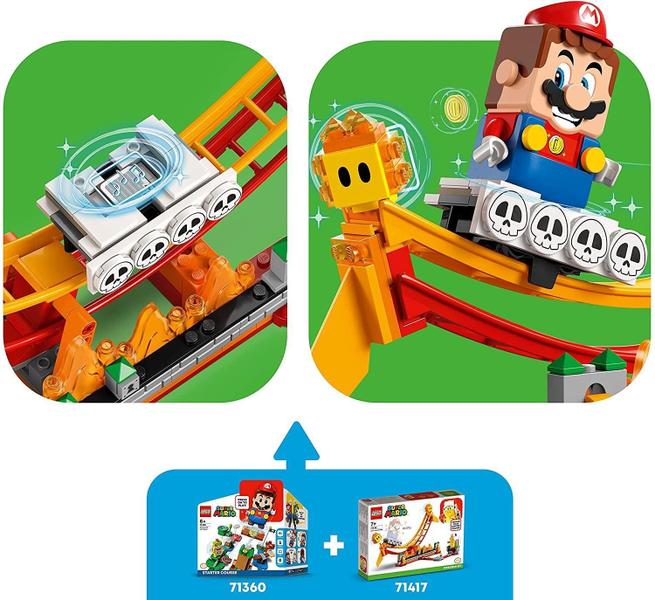 Imagem de Lego Super Mario Pacote Expansão Passeio Na Onda Lava 71416