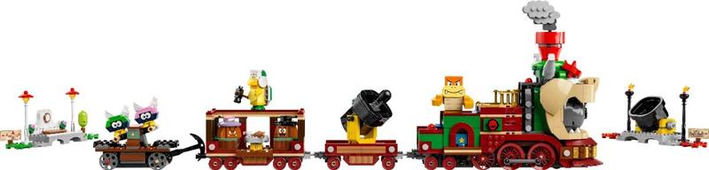 Lego Super Mario - Trem Expresso Do Bowser - 71437 Imagem de Lego Super Mario - Trem Expresso Do Bowser - 71437