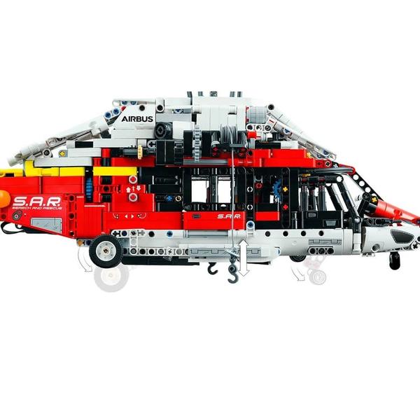 Imagem de Lego technic 42145 helicoptero do salvamento airbus h175