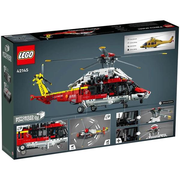 Imagem de Lego technic 42145 helicoptero do salvamento airbus h175