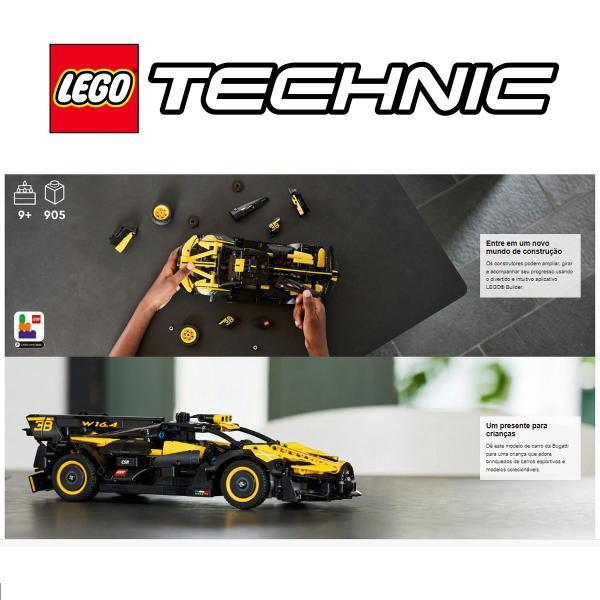 Imagem de Lego Technic - Bugatti Bolide - 905 Peças - 42151