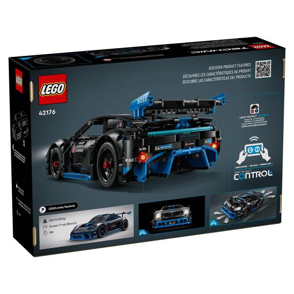 Imagem de LEGO Technic Carro de corrida Porsche GT4 e-Performance 834 Peças - 42176