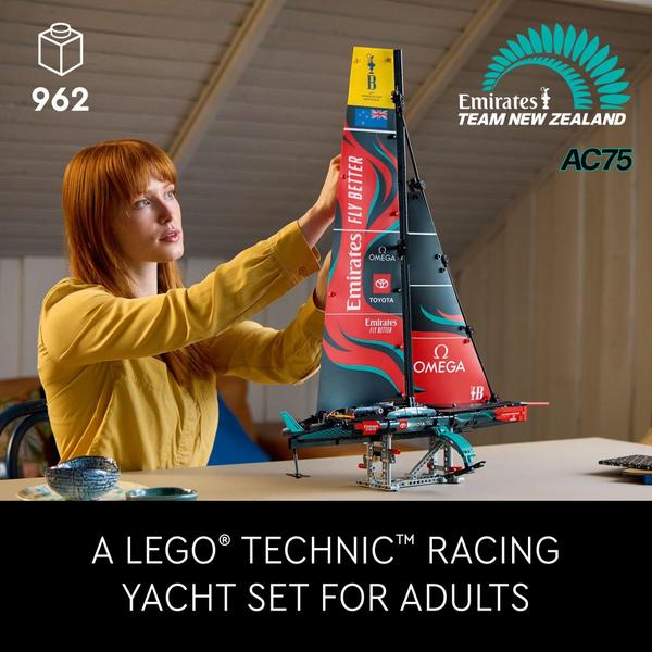 Imagem de LEGO Technic Emirates Team New Zealand AC75 Yacht 42174 - Conjunto de Construção