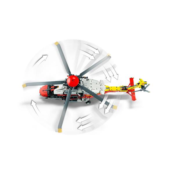 Imagem de LEGO Technic - Helicóptero do Salvamento Airbus H175