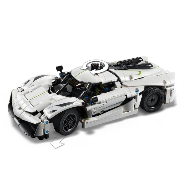 LEGO Technic - Koenigsegg Jesko Absolut Branco Imagem de LEGO Technic - Koenigsegg Jesko Absolut Branco